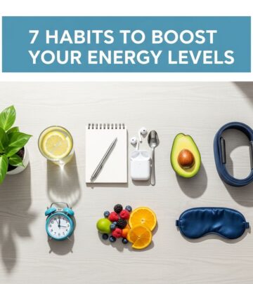 Discover seven simple, science-backed habits to naturally increase your daily energy, combat fatigue, and feel more vibrant every day.
